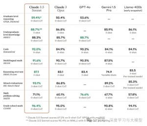 解读Claude 3.5 测评报告